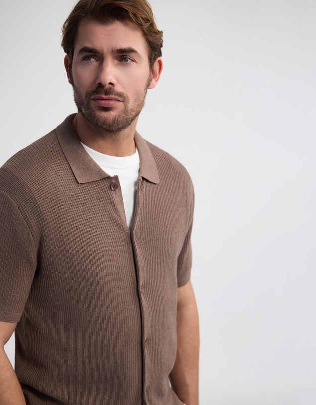 Oxford - Atlas Button Front Knit