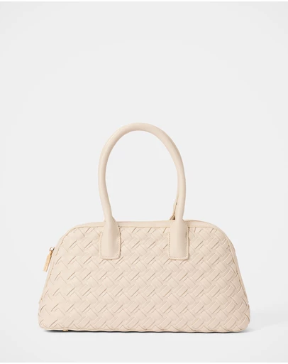 Forever New - Kendra Weave Kettle Bag
