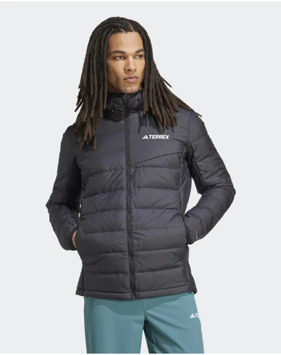 adidas Performance - Terrex Multi Light Down CLIMAWARM Hooded Puffer Jacket Mens