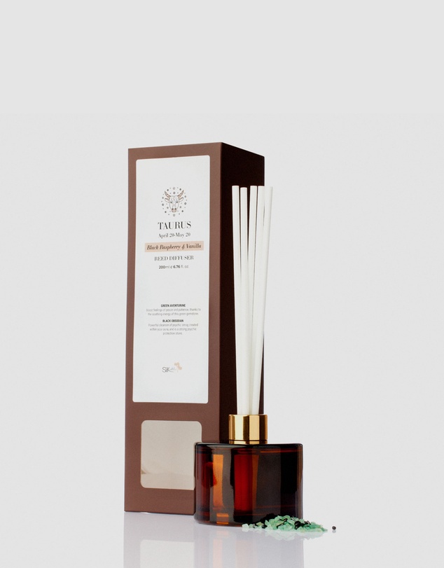 Silk Oil of Morocco - Taurus Amber Reed Diffuser