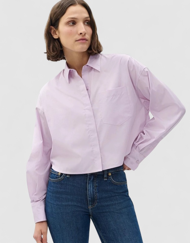rag & bone - Marin Cropped Shirt