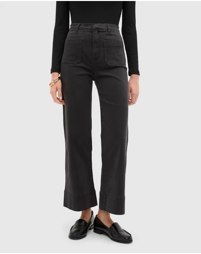 Seed Heritage - Core Wide Leg Pocket Jean