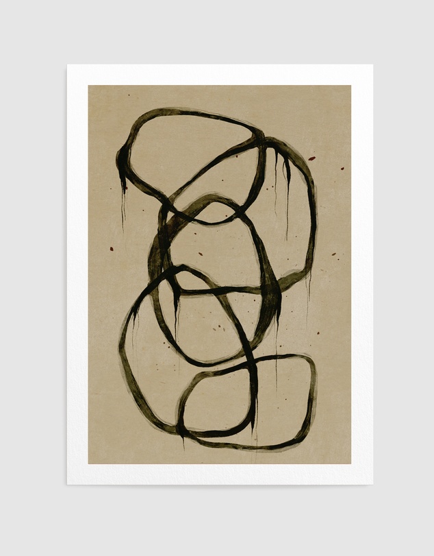 Olive et Oriel - Wet Moss by Treechild Art Print