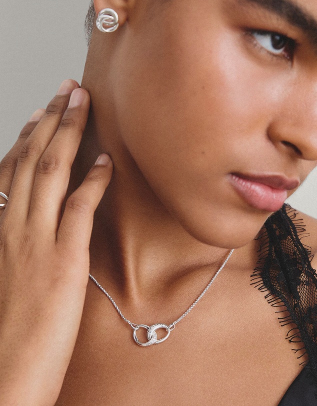 THOMAS SABO - THOMAS SABO Chain Together with zirconia