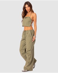 EDIKTED - Fey Cargo Parachute Pants