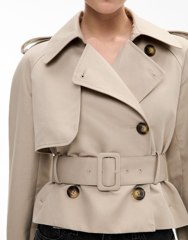 Witchery - Cropped Trench Jacket