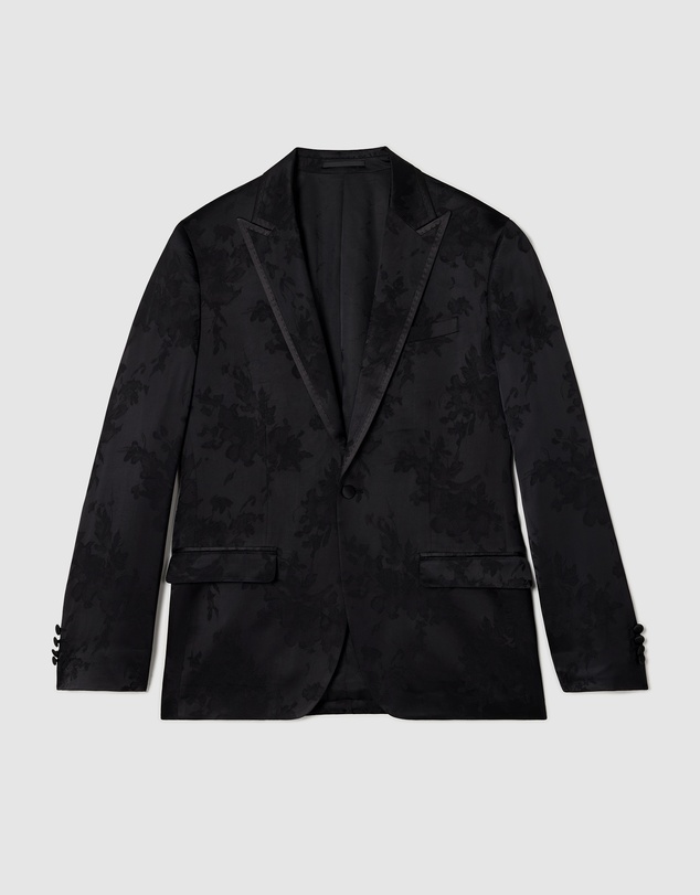 Politix - Matheson Jacquard Black Tie Tuxedo