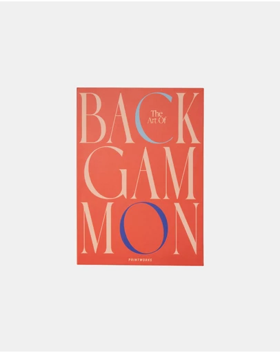 Printworks - Classic Games Art of Backgammon