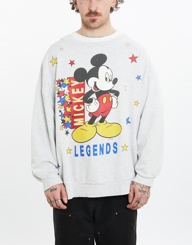 Vintage by The Real Deal - Pre Loved - 90s Disney Mickey Mouse Sweatshirt