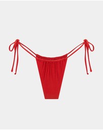 Insight - Peyton Frill Cup Underwire Bikini Set