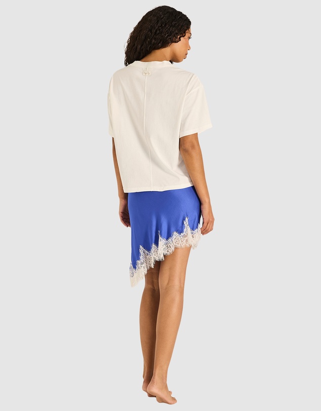 Tigerlily - Cobalt Azura Blake Mini Skirt