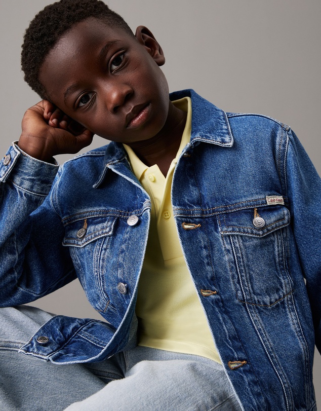 Calvin Klein Jeans - Boys Slim Denim Trucker Jacket