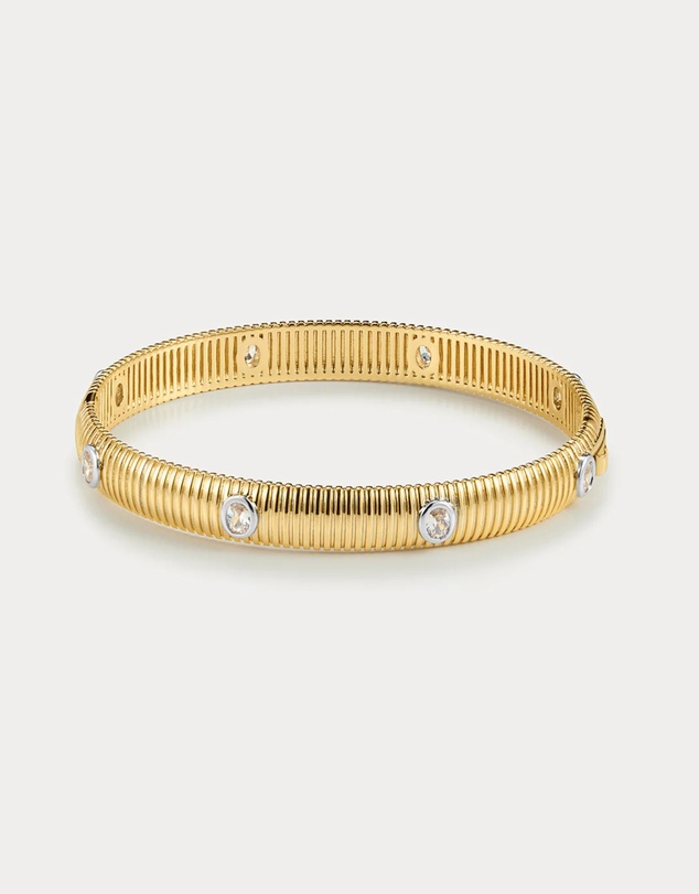 Luv Aj - The Georgia Ridged Bangle