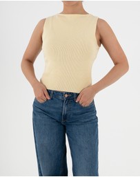 Lydan The Label - Boat Neck Top