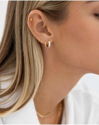 HOUSE OF SLANI - Tia Crystal Hoops