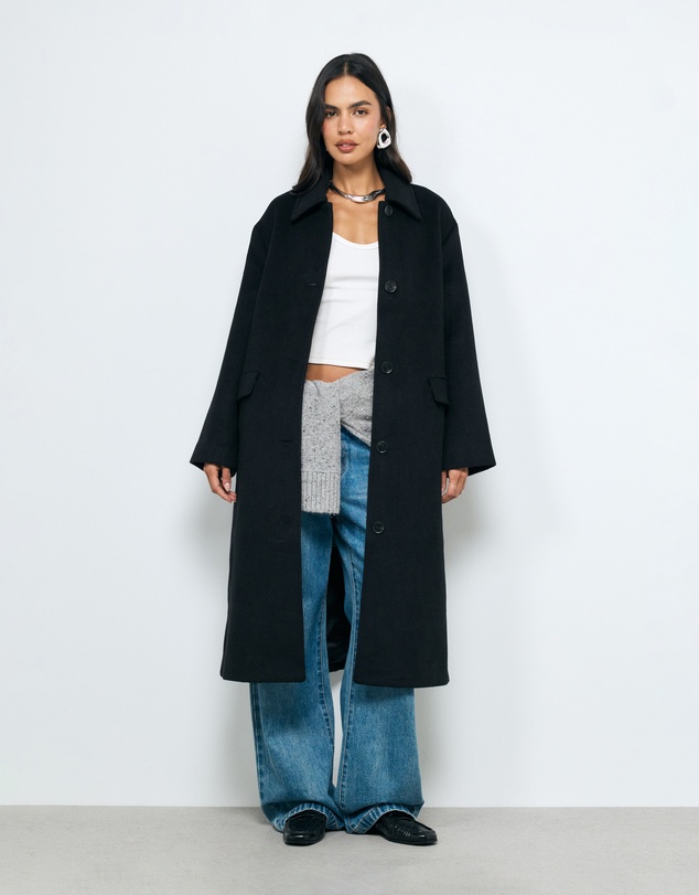 AERE - Cassie Wool Blend Coat
