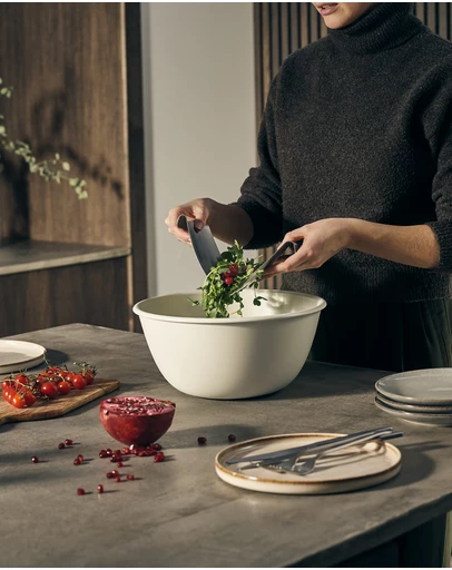 Joseph Joseph - Uno™ Salad Bowl and Servers (Stone)