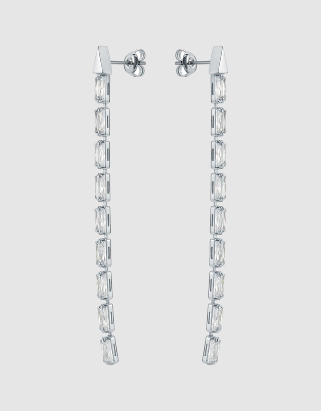 Ted Baker - Isalie Crystal Baguette Slinky Drop Earrings