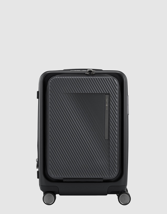 Samsonite - Zipprix Carry-On Small 55cm Suitcase Expandable With 14'' Laptop Front Pocket and Waypoint™ Smart Tag