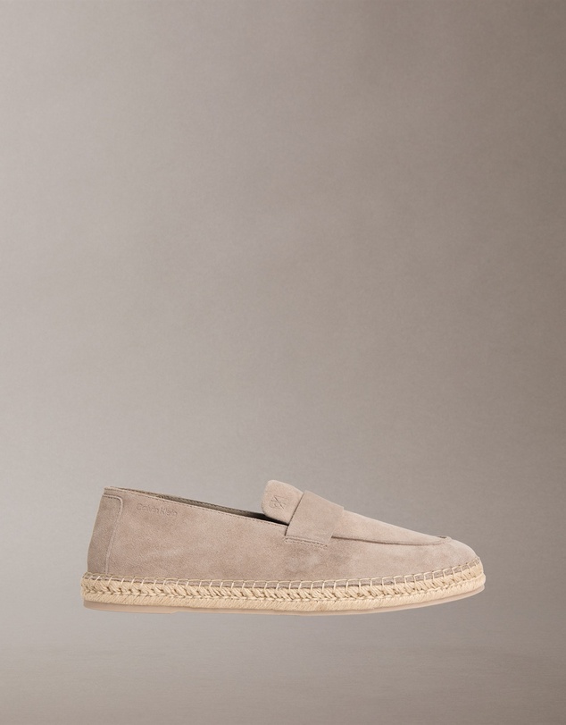Calvin Klein - Carlos Suede Espadrille Loafers