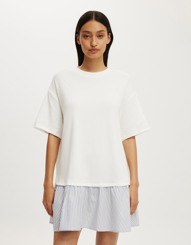 Cotton On - Tilly Layered Tshirt Dress
