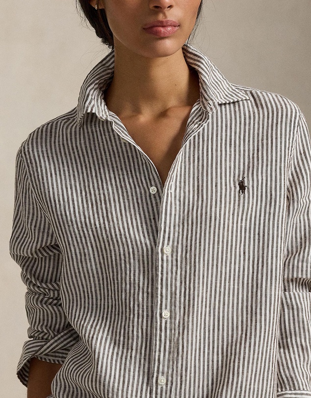 Polo Ralph Lauren - Classic Fit Striped Linen Shirt