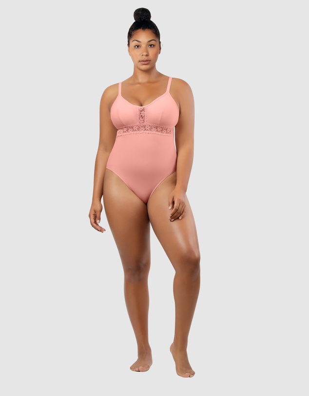 Parfait - Brigitte Low Back One Piece Swimsuit with Lace
