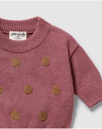 Wilson & Frenchy - Organic Knitted Bauble Jumper - Babies