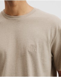 Country Road - Brushed Melange Cotton T-shirt