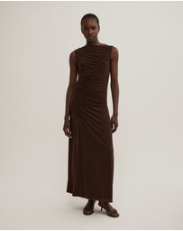 Witchery - Asymmetric Gather Dress