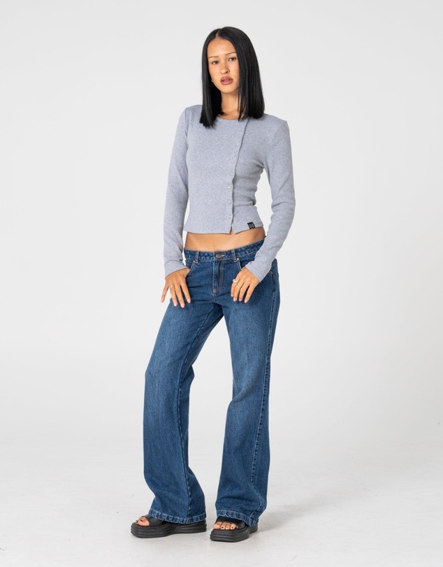 Rusty - Shorty Freida Flare Low Rise Jeans