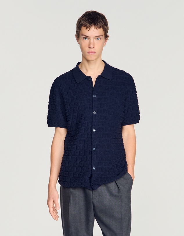 Sandro - Sponge Shirt Mc Sweater
