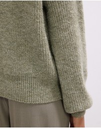 The Fated - Tyler V-Neck Knit Jumper