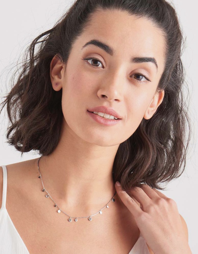 Ania Haie - Ania Haie Geometry Mixed Discs Necklace