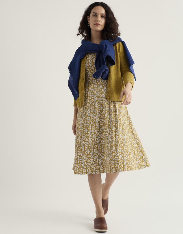 Seasalt - Seasalt Cornwall Yellow Pier View Jersey Dress
