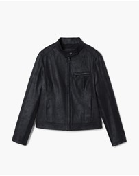 Desigual - Regular biker jacket