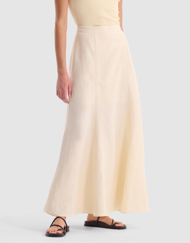 Morrison - Maisey Linen Skirt