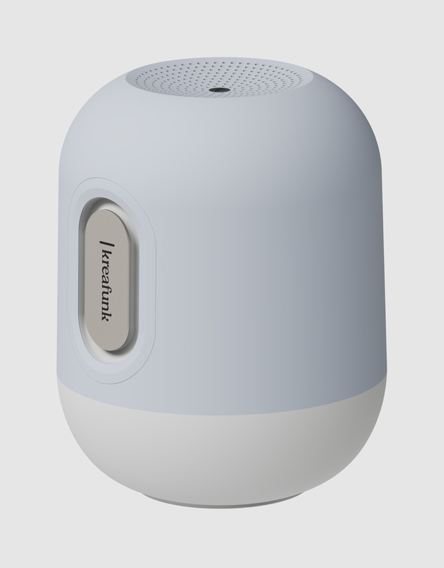 Kreafunk - Kreafunk Kids Glowie Bluetooth Speaker W/ Light - Cloudy Blue