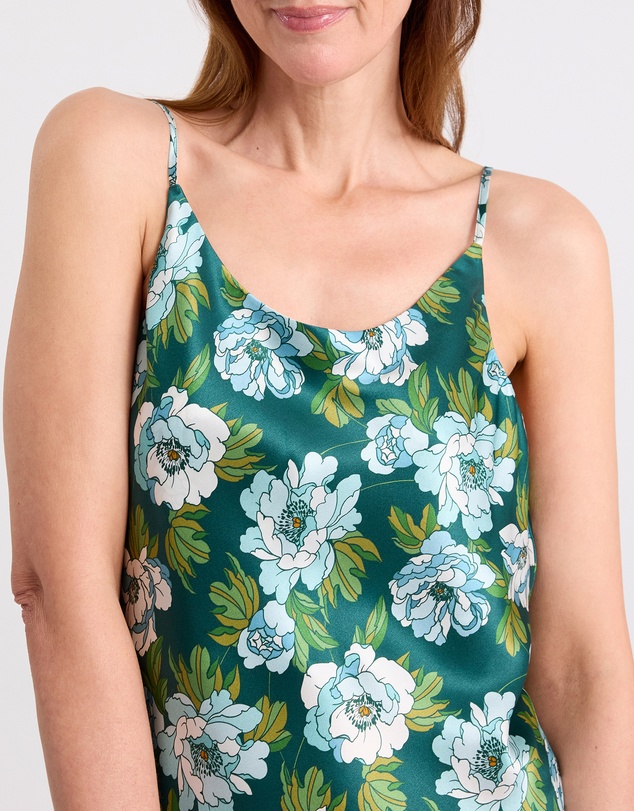 David Lawrence - Acacia Short Silk Sleep Dress