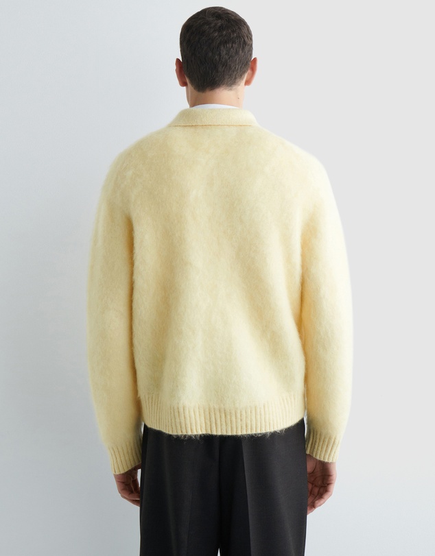 COS - Brushed Mohair-Blend Polo Jumper