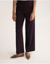 Oxford - Lydia Straight Leg Suit Pant