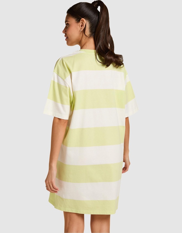 Hunkemoller - Boxy R-Neck Stripe Nightie