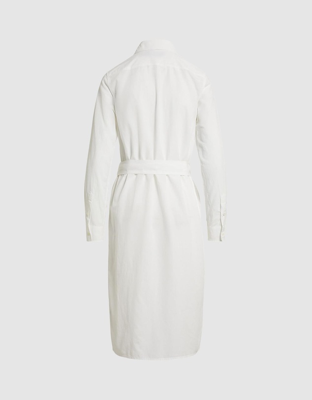 Polo Ralph Lauren - Cotton-Linen Belted Shirt Dress