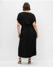 City Chic - Elia Pleat Dress