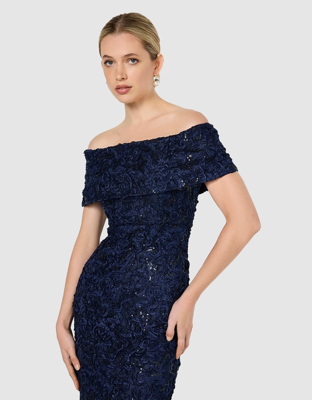 Montique - Emerson Off The Shoulder Gown