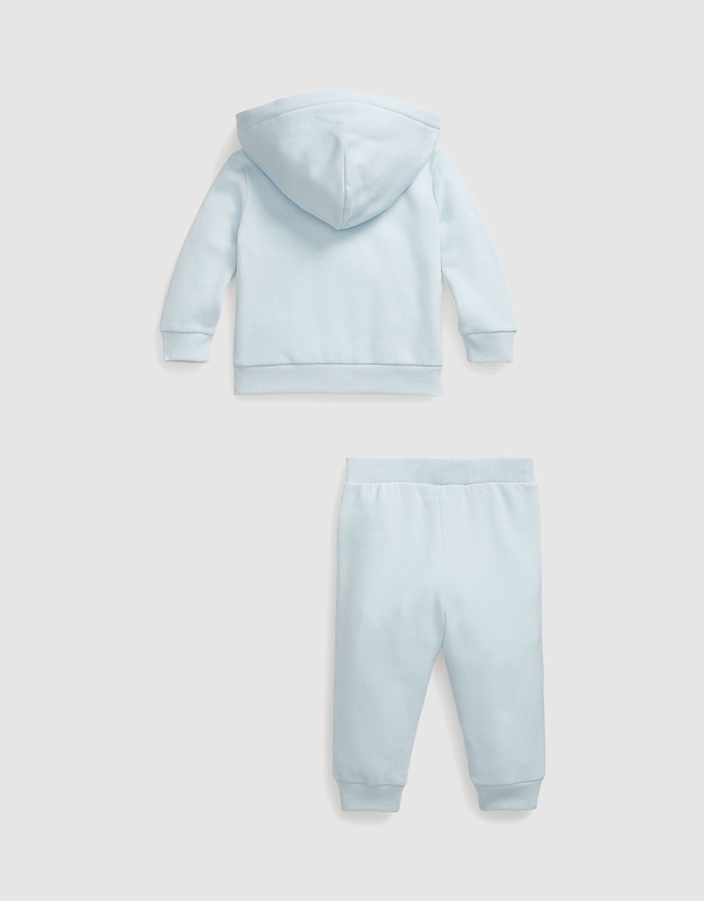 Polo Ralph Lauren - Fleece Full-Zip Hoodie & Pants Set - Babies