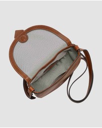 Fossil - Harwell Brown Crossbody Bag