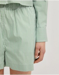 Oxford - Courtney Striped Shorts