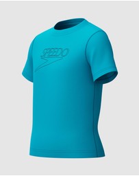 Speedo - SS Classic Logo Rashie - Kids-Teens