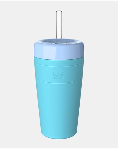 KeepCup - Helix Cold Cup 16oz Reusable Coffee Cup with Straw
